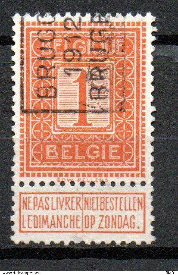 1985 Voorafstempeling Op Nr 108 - BRUGGE 1912 BRUGES - Positie A - Roulettes 1910-19