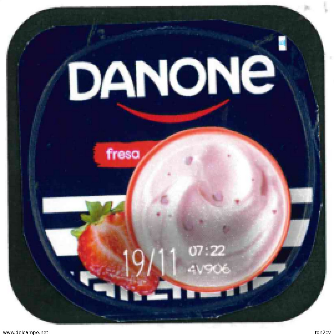 Tapa De Yogurt Danone - Opercules De Lait