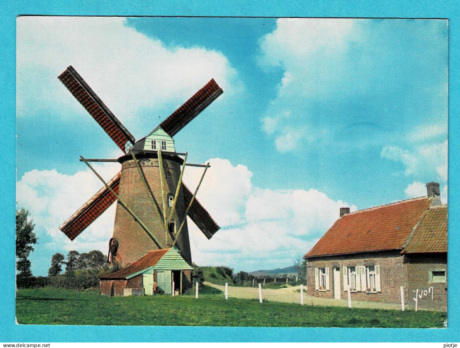 * Terdeghem - Steenvoorde (Dép 59 - Nord - France) * (Editions D'Art Yvon, E.K.B. 4580*) Flandres, Moulin, Molen, Mill - Steenvoorde