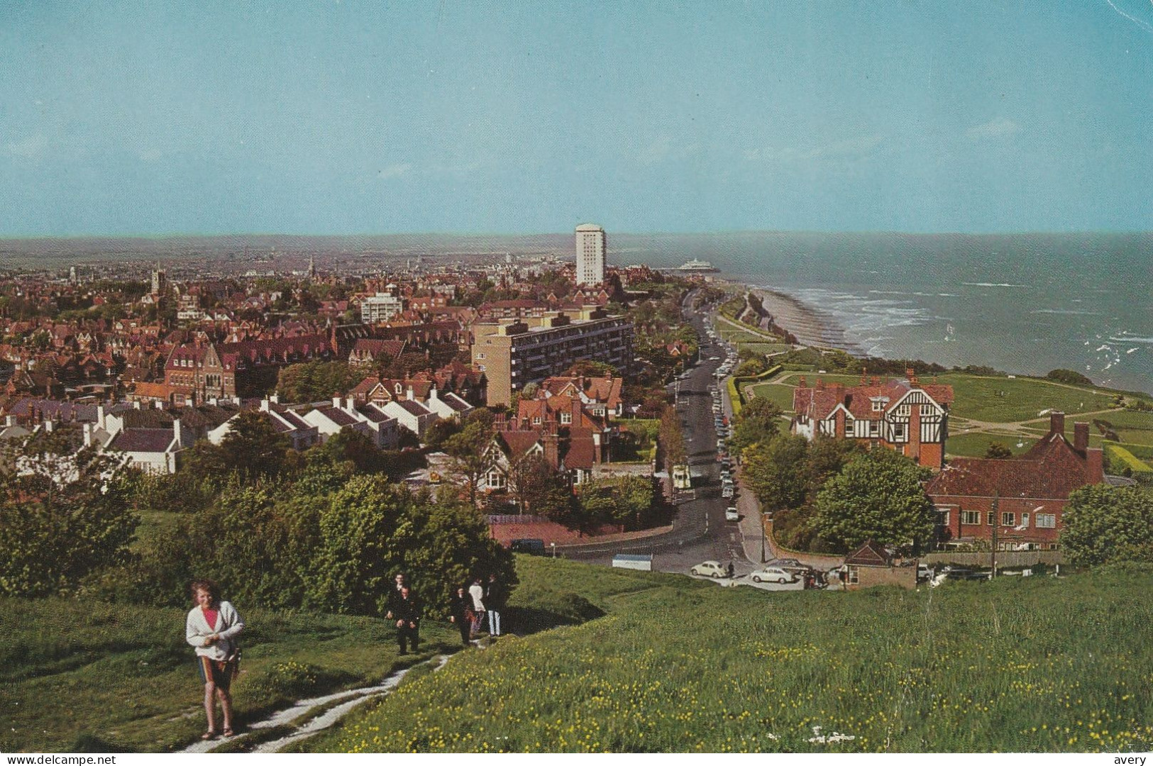 Eastbourne From Beachy Head, East Sussex, England - Eastbourne