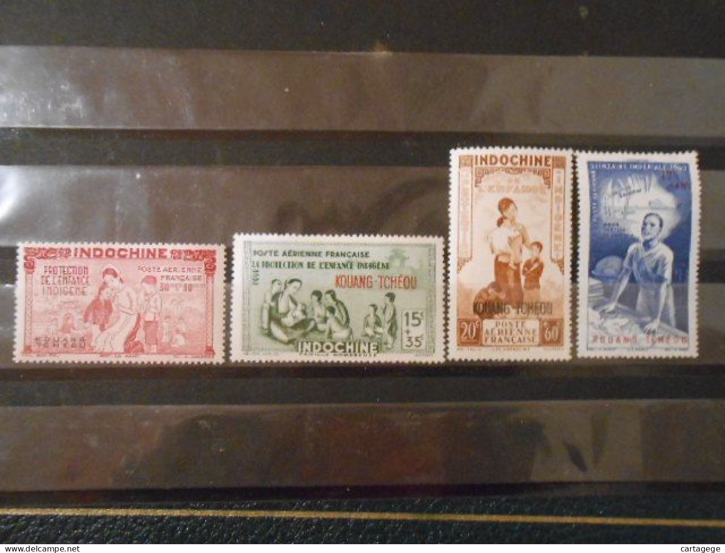 KOUANG-TCHEOU YT PA 1/4  AU PROFIT DE L'ENFANCE + QUINZAINE IMPERIALE* - Unused Stamps