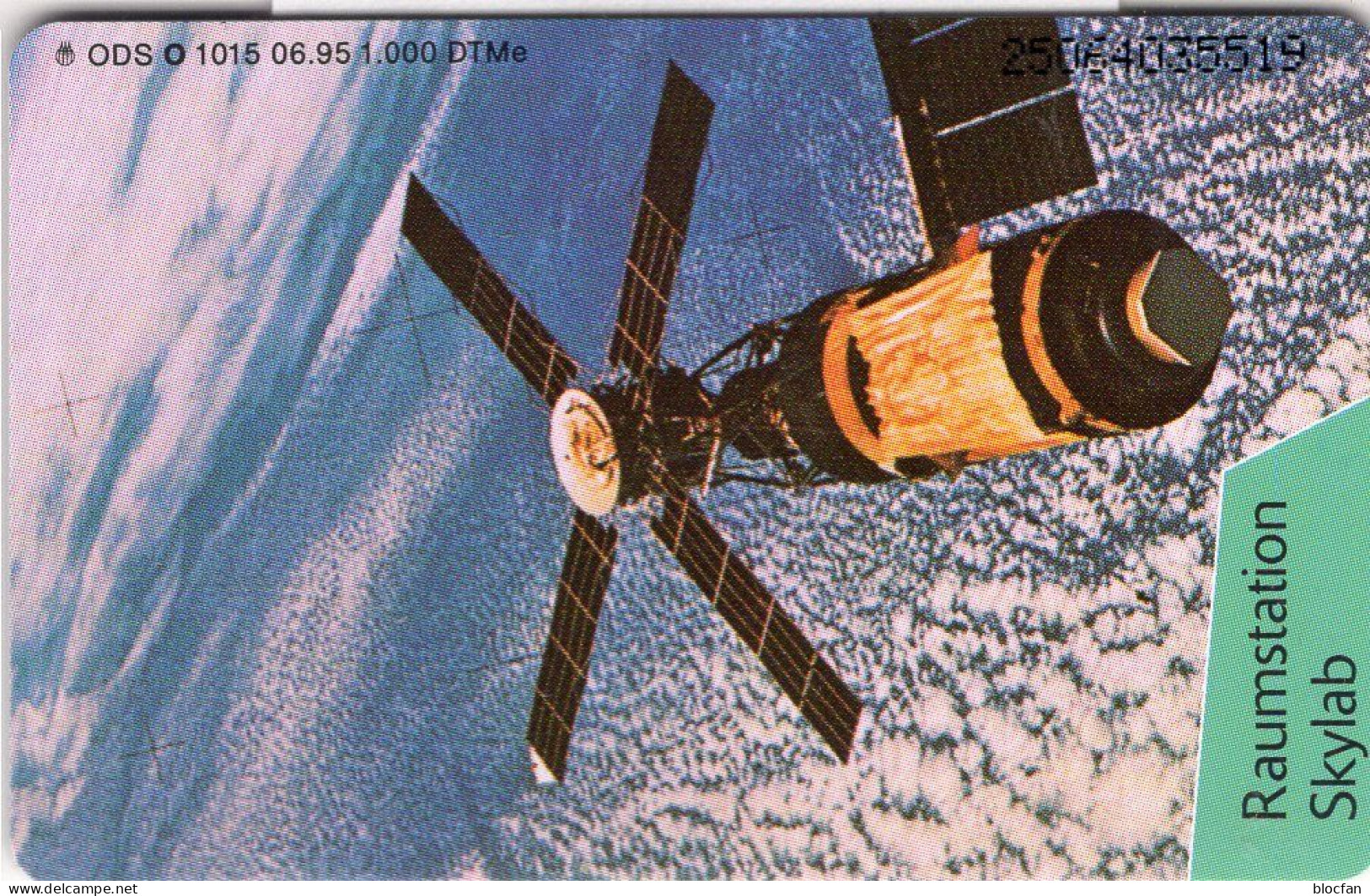 USA-Skylab TK O 1015/1995 ** 25€ 1.000 Expl. Weltraum-Programm NASA Mit Neuer Raumstation TC Space Phonecard Of Germany - Ruimtevaart