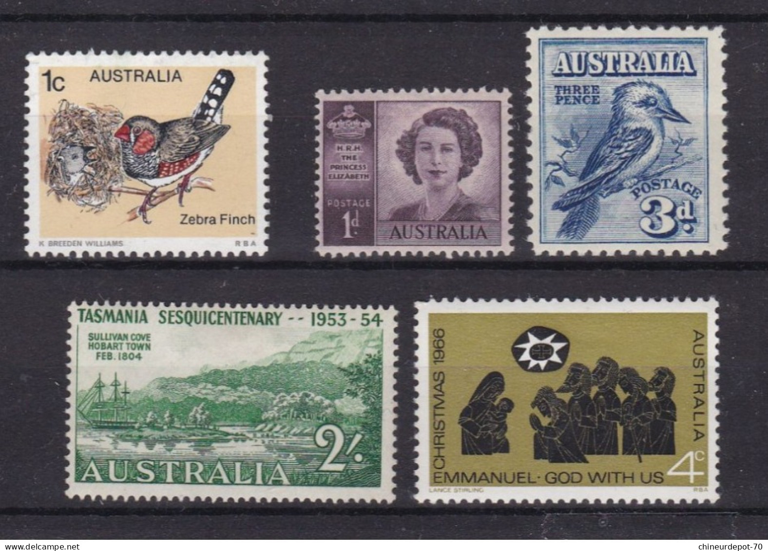 Australie Australia Neufs Avec Charnière * - Collections