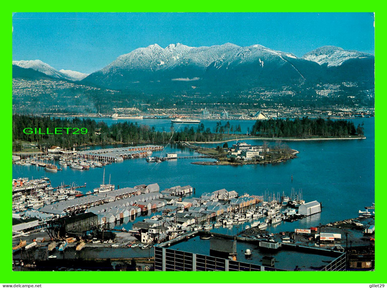 VANCOUVER, BC - VIEW SHOWS COAL HARBOUR  AT STANLEY PARK - TRAVEL - PHOTO BY DAN PROPP - - Vancouver