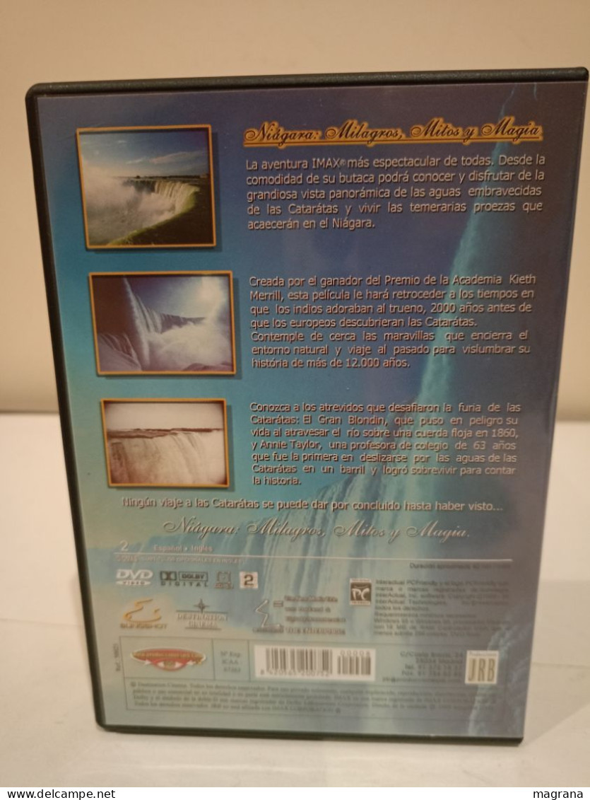 Película DVD. Niagara. Milagros, Mitos Y Magia. Originalmente Estrenado En Cines IMAX. 1999. - Documentaire