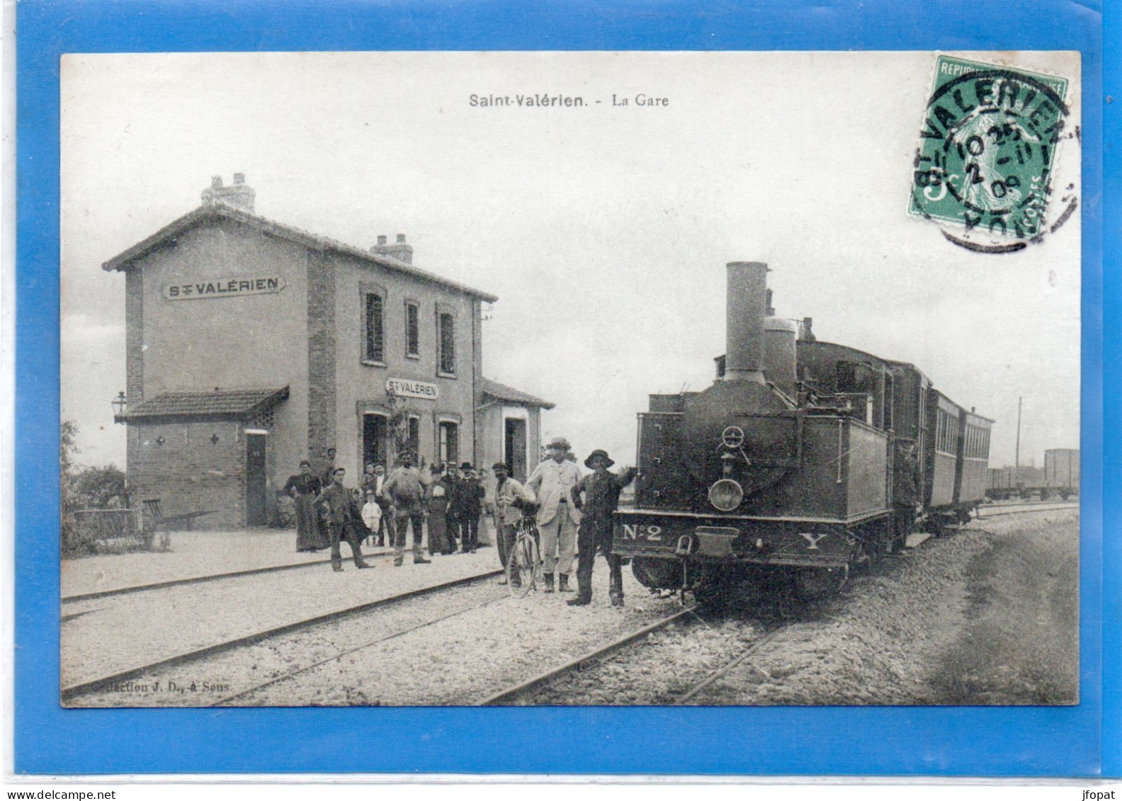 89 YONNE - SAINT VALERIEN La Gare - Saint Valerien