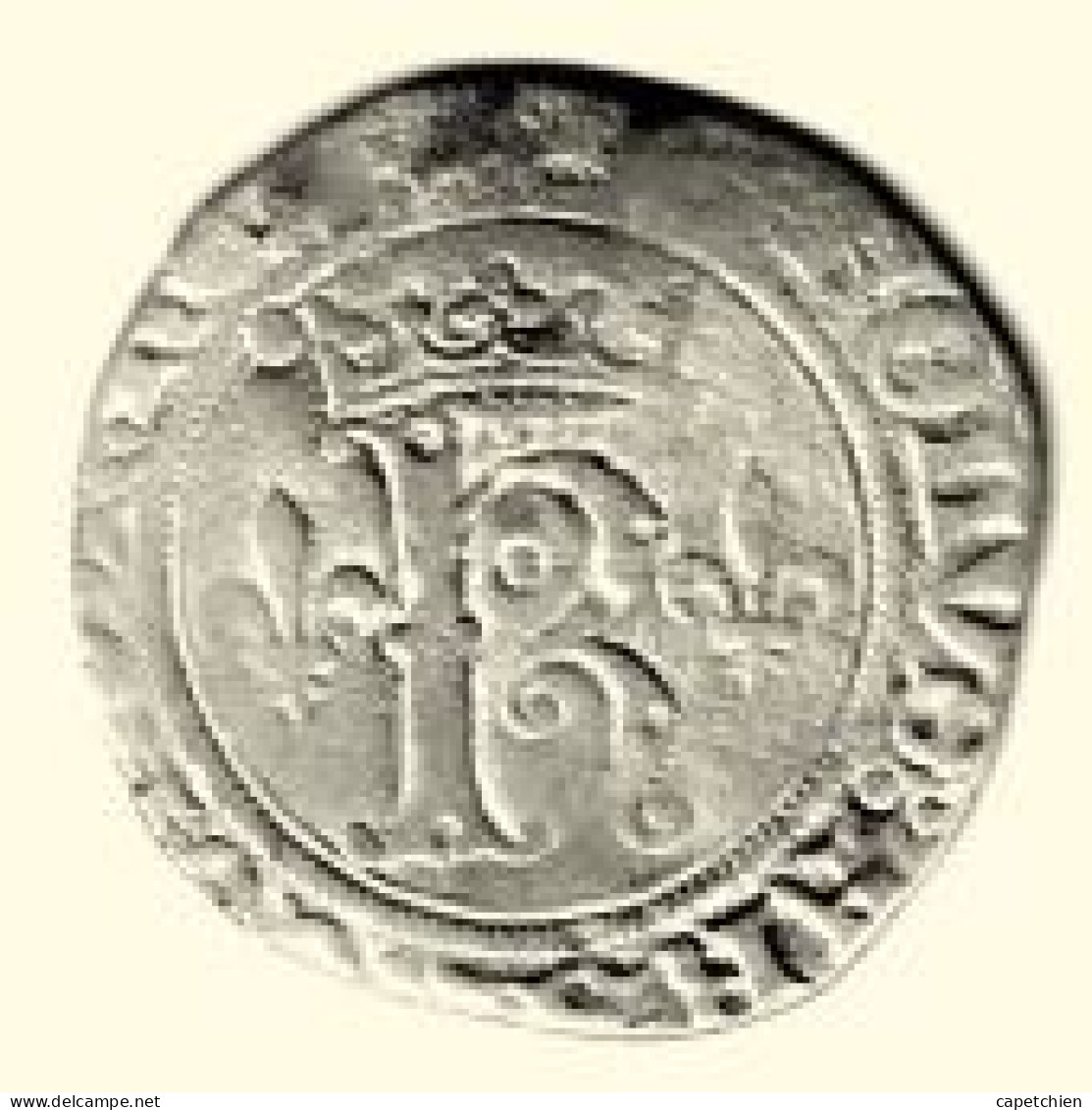 FRANCE /CHARLES VIII / KAROLUS OU DIZAIN De BILLON / 2.21 G/ / 23 Mm - 1483-1498 Charles VIII L'Affable