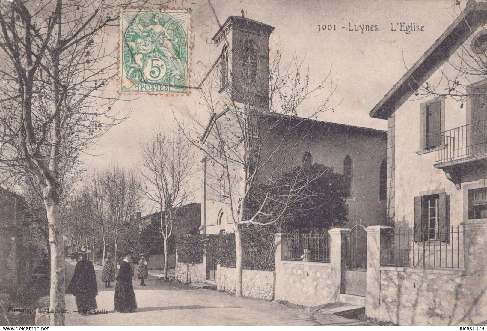 13 / LUYNES / L EGLISE / LACOUR 3001 - Luynes