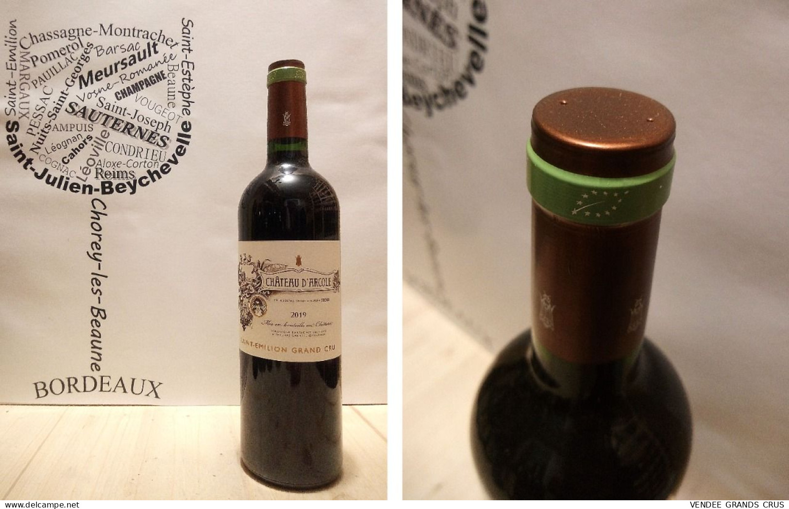 Château D'Arcole 2019 - Saint-Emilion Grand Cru - 1 X 75 Cl - Rouge - Wine