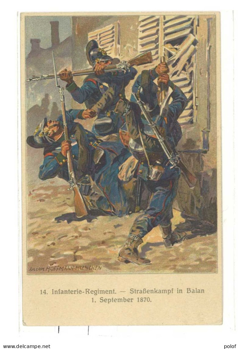 HOFFMANN Ancon Muenchen - Infanterie Régiment - 1 September 1870  (1) - Hoffmann, Anton - Munich