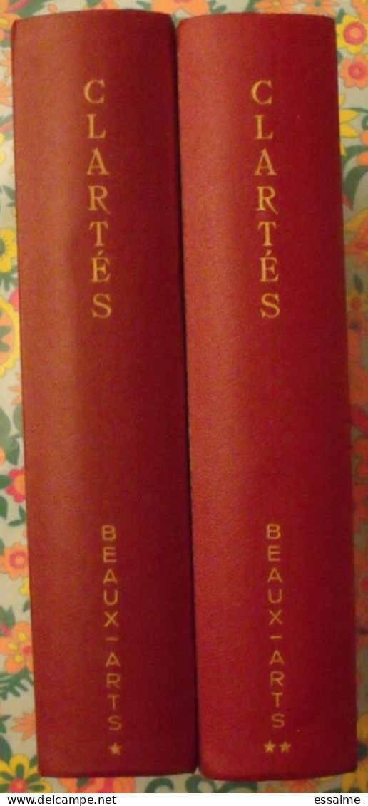 Encyclopédie Clartés. Beaux-arts En 2 Tomes. 1976. Très Illustré - Encyclopaedia