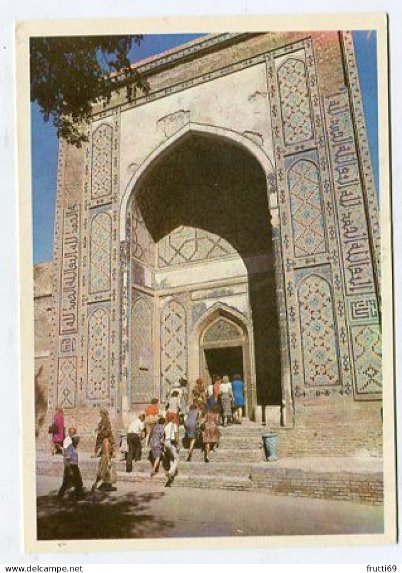 AK 187538 UZBEKISTAN - Samarkand - Shabi-Zinda Ensemble - Entrance Portal - Usbekistan