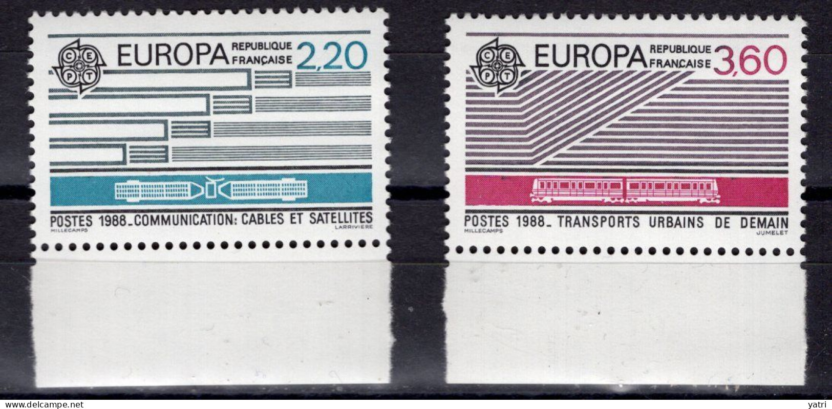 Europa Cept  (1988) - Francia ** - 1988