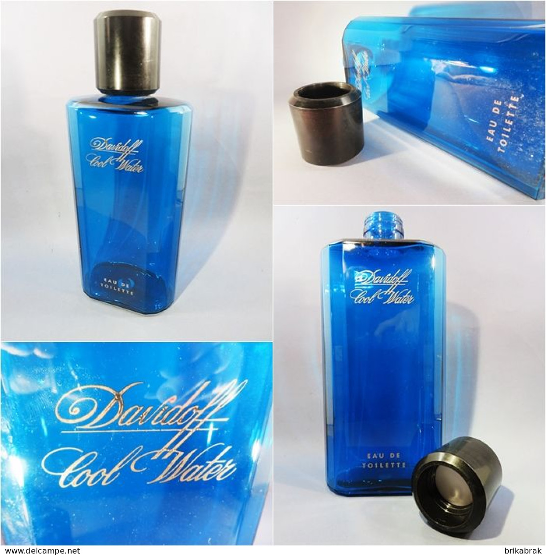 + FLACON FACTICE DAVIDOFF EN VERRE @ Parfumerie Bleu - Riproduzioni