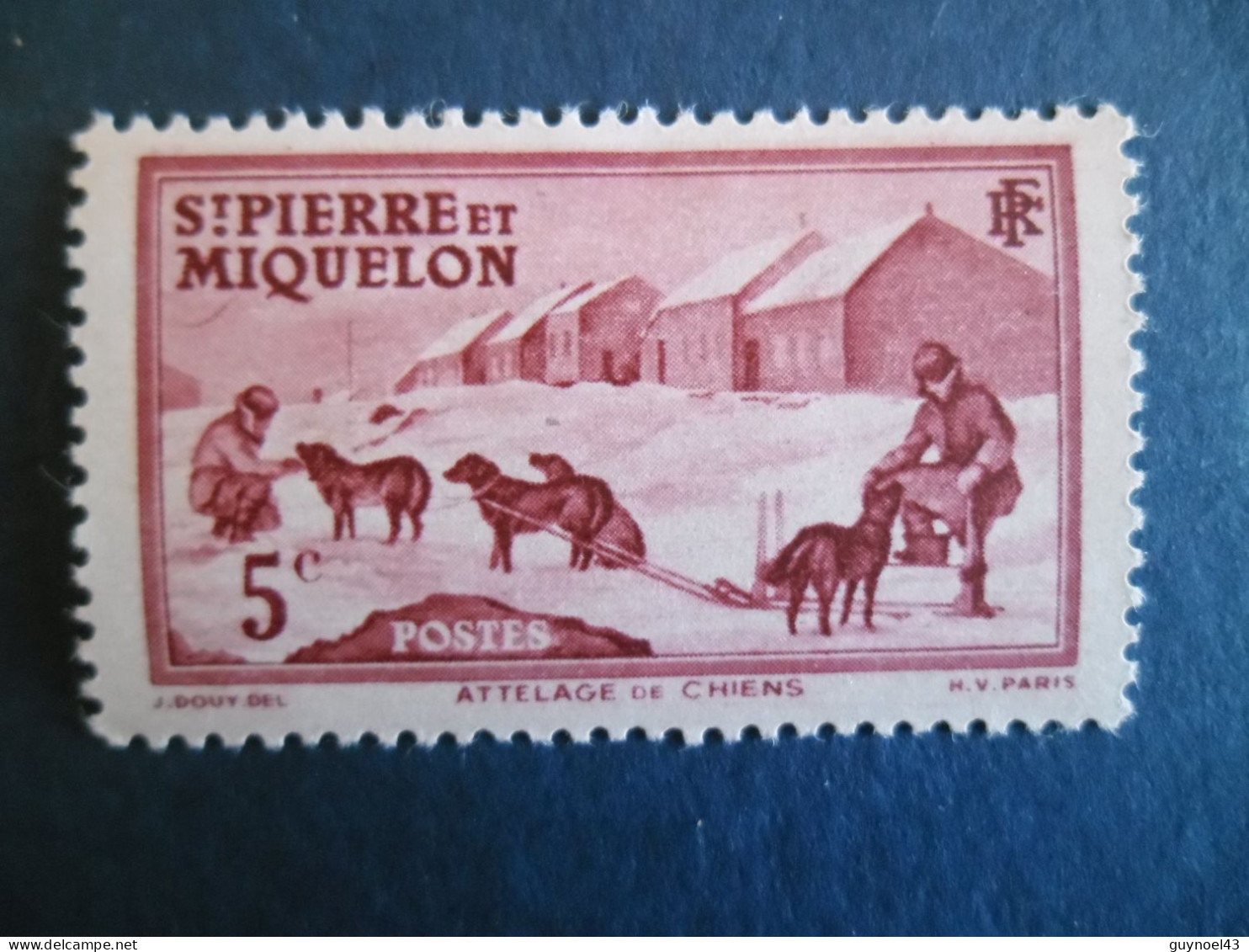 SPM 1938 Y/T 170 " Attelage " Neuf* Charnière Cote 0€50 - Nuevos