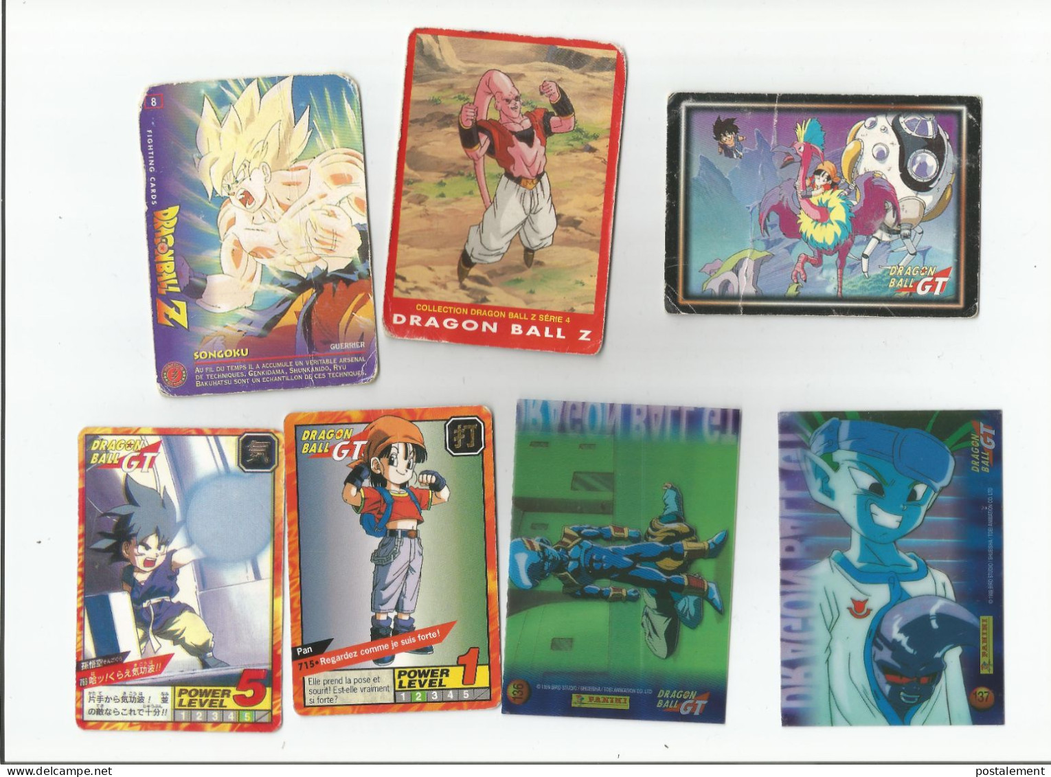 Lot 15 Cartes Dragon Ball Cards - Dragonball Z