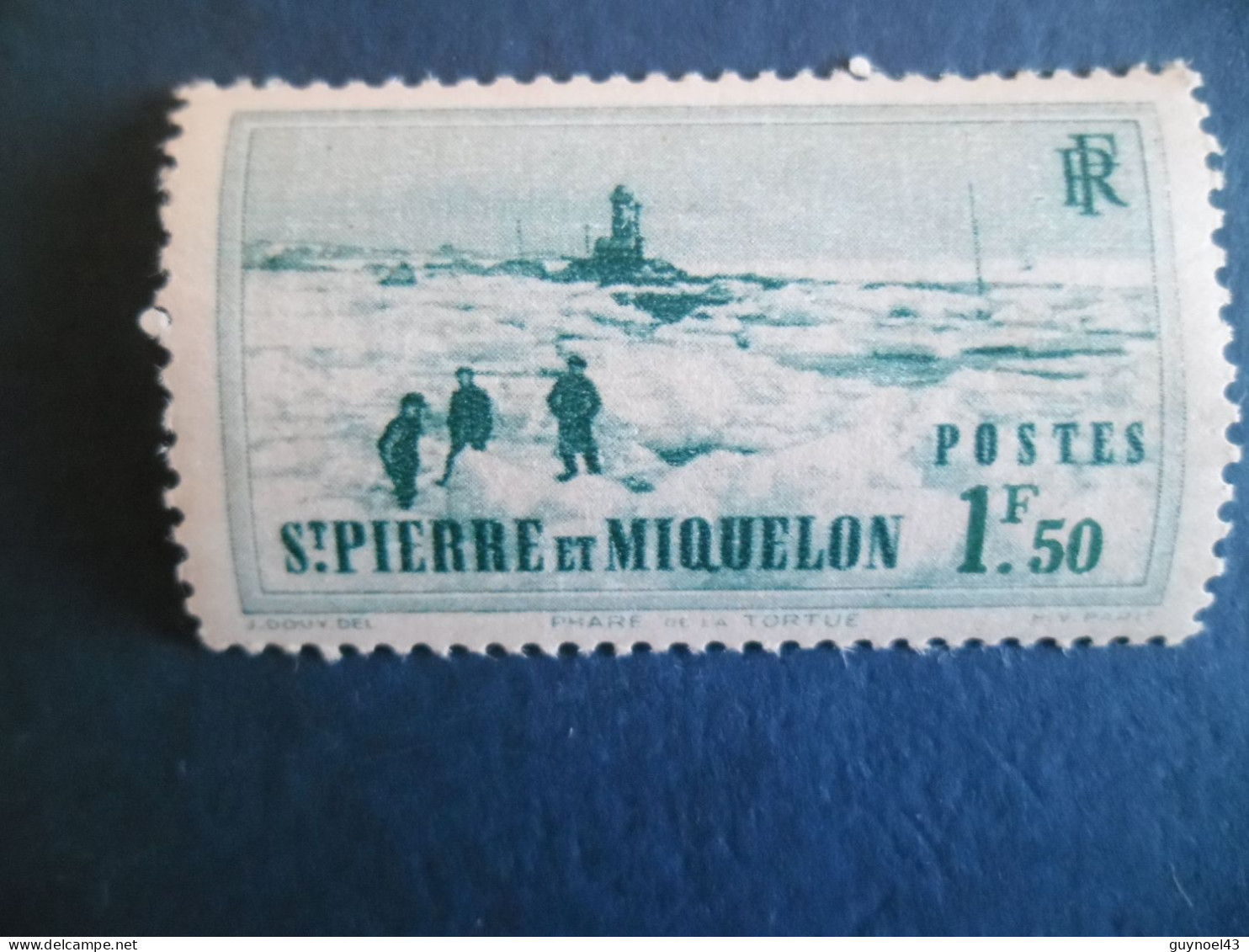 SPM 1938 Y/T 182 " Phare De La Tortue " Neuf**  Cote 2€50 - Unused Stamps