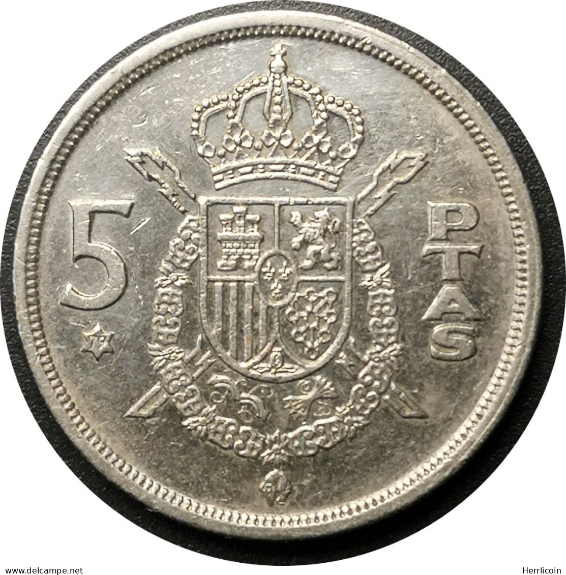 Monnaie Espagne -1979 (1975) - 5 Pesetas Juan Carlos I étoile - 5 Pesetas