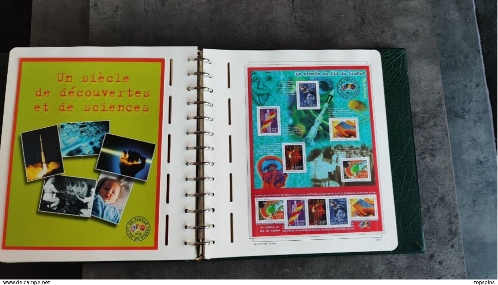 TIMBRE ALBUM LEUCHTTURM FRANCE 1995 / 2002 N** COMPLET VENDU VALEUR FACIALE 500€ TBE