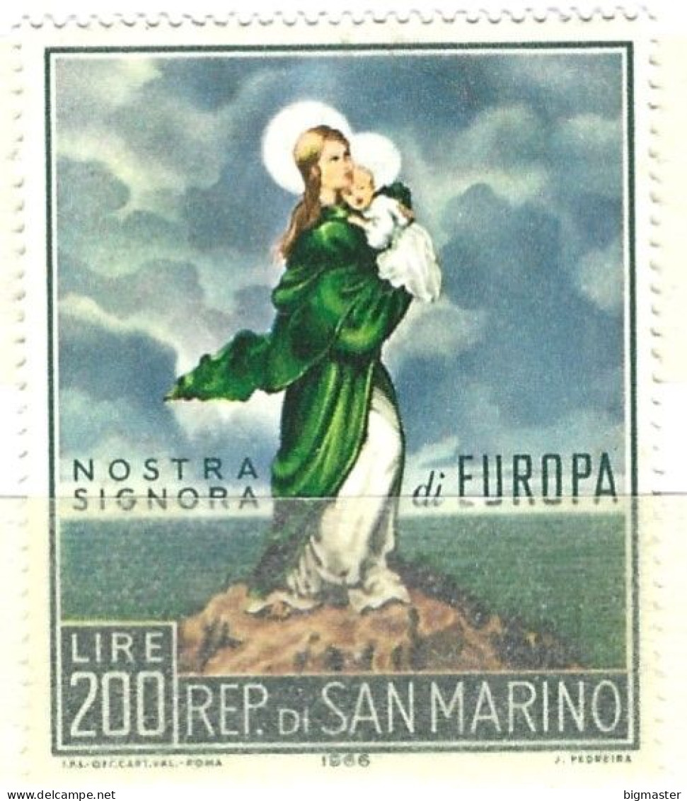 Rsm 1966 731 Europa Cept Nuovo - Neufs