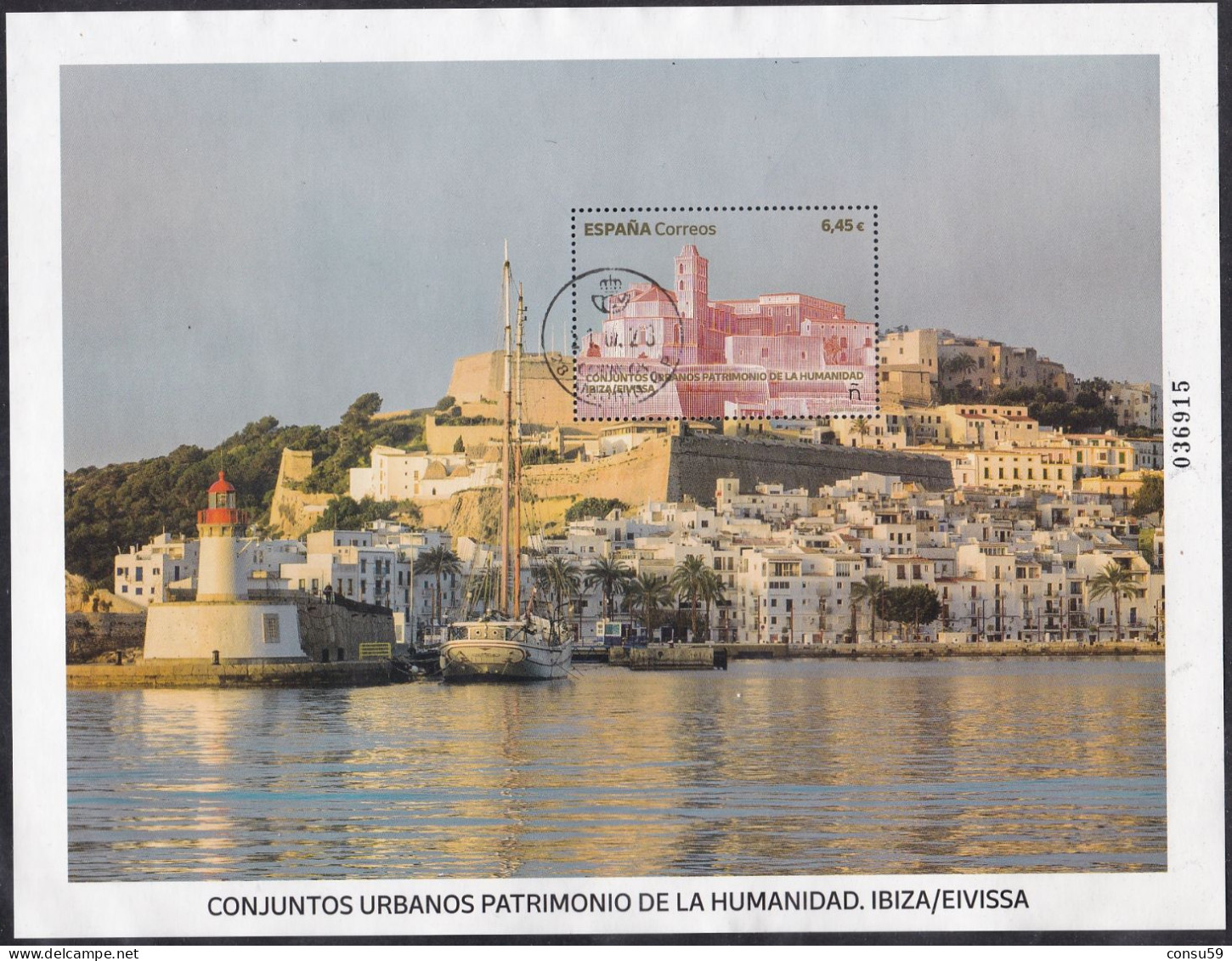 2023-ED. 5679 H.B. - Conjuntos Urbanos Patrimonio De La Humanidad. IbizaEivissa- USADO - Used Stamps