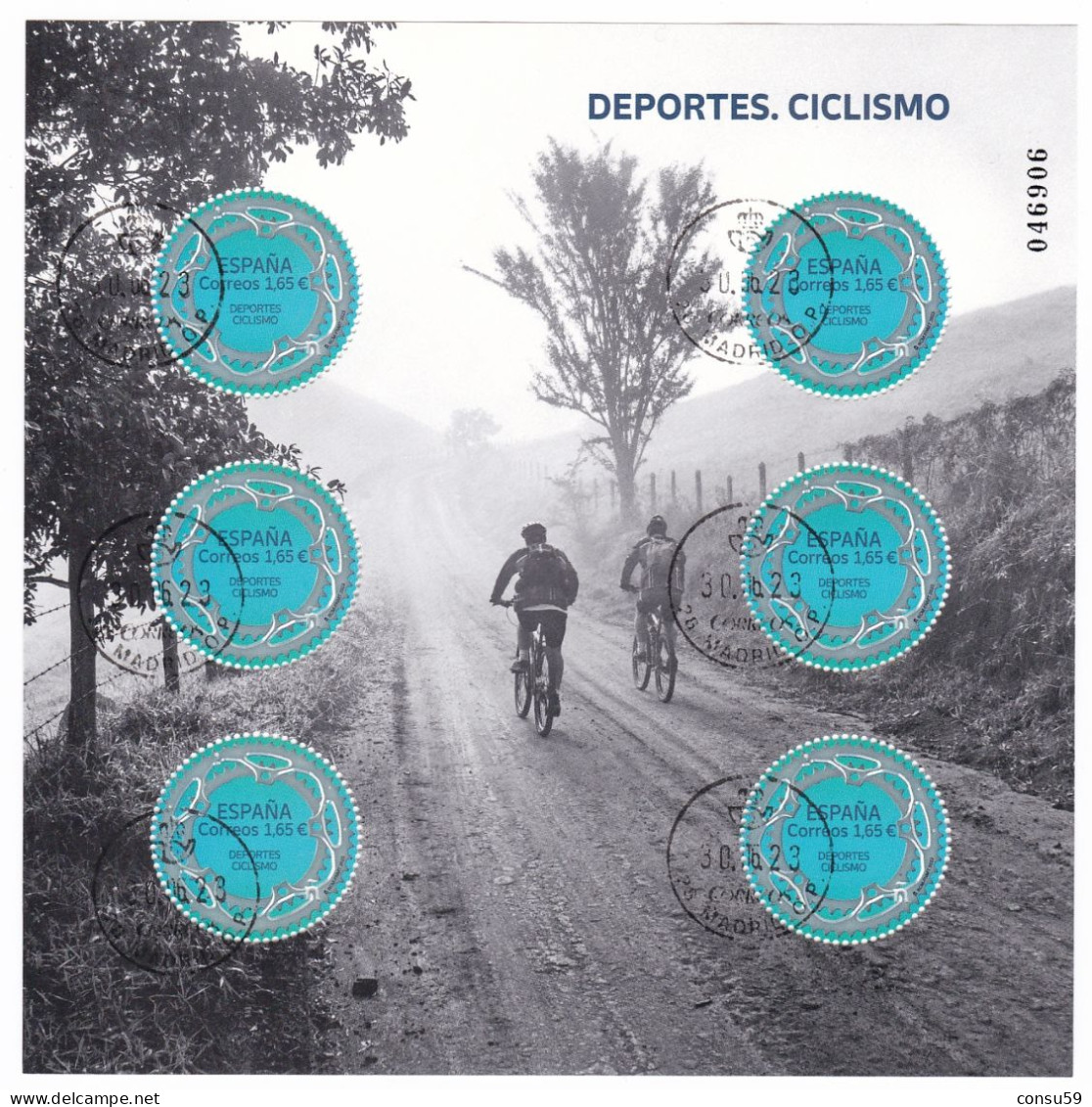 2023-ED. 5673 - Deportes. Ciclismo- USADO - Oblitérés