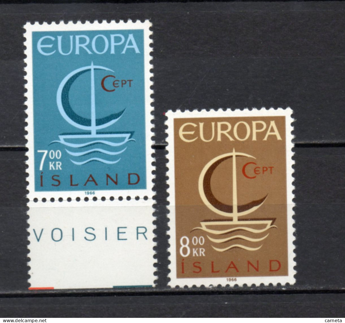 ISLANDE  N° 359 + 360   NEUFS SANS CHARNIERE COTE  4.50€    EUROPA - Unused Stamps