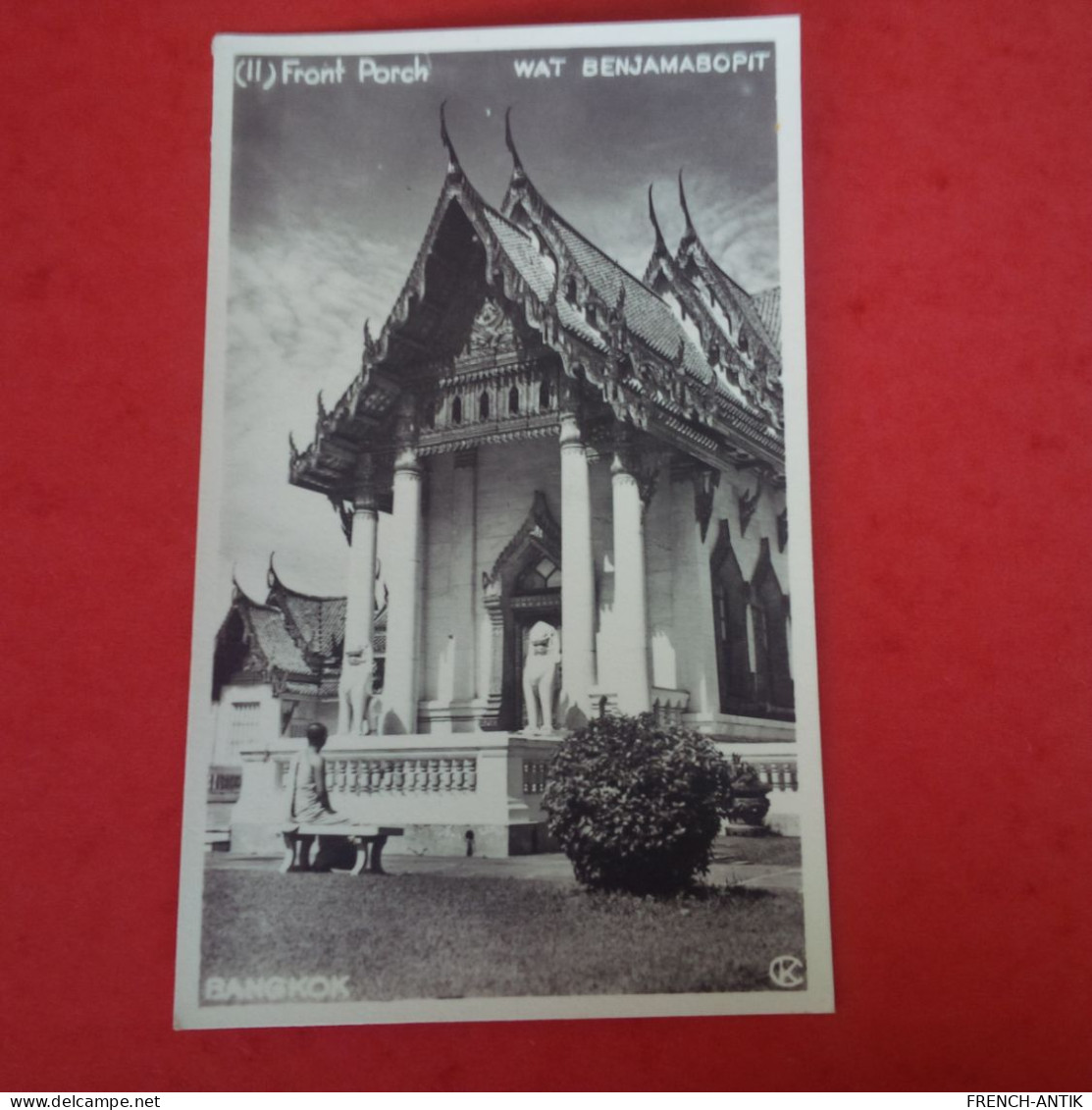 THAILANDE CARTE PHOTO BANGKOK TEMPLE - Thaïland