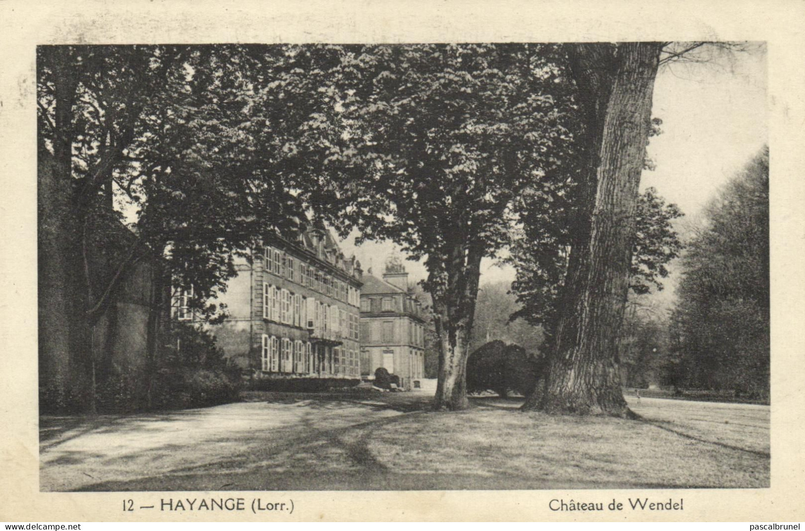 HAYANGE - CHATEAU DE WENDEL - Hayange