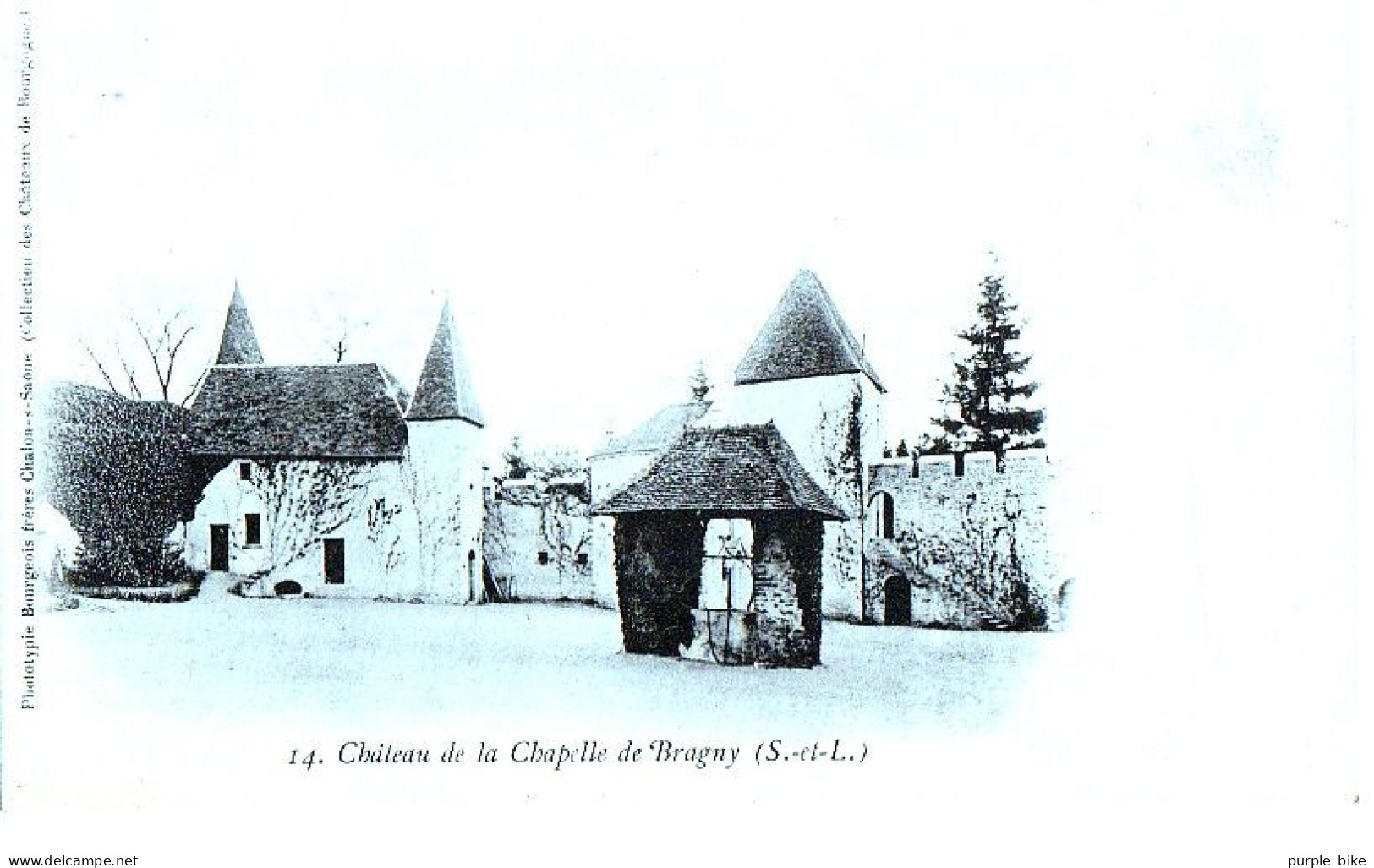 Châteaux de France LOT 100 CPA en TBE