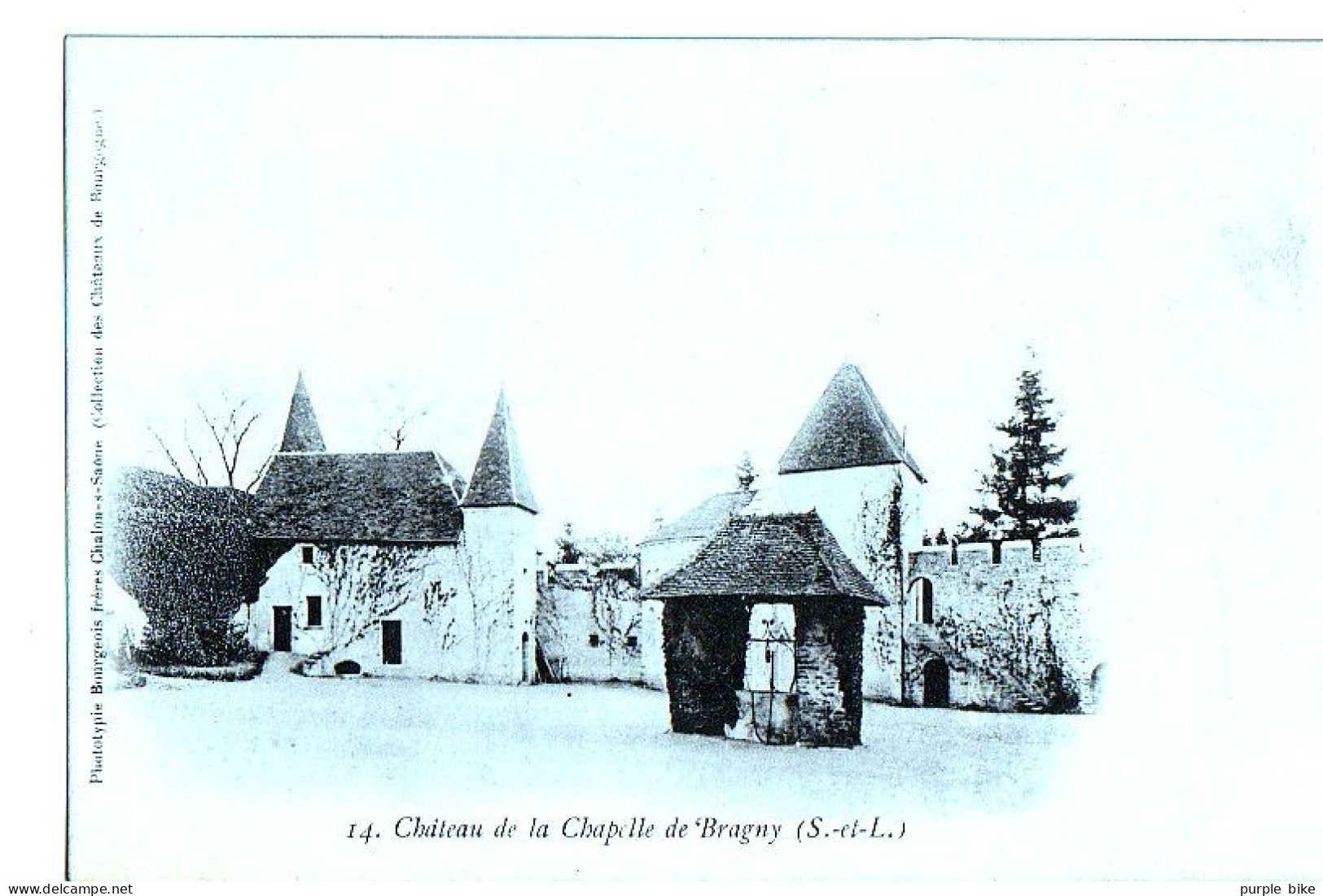 Châteaux de France LOT 100 CPA en TBE