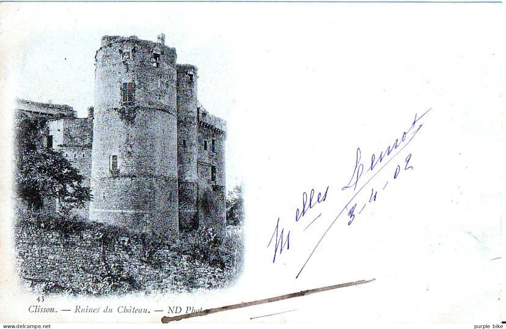 Châteaux de France LOT 100 CPA en TBE