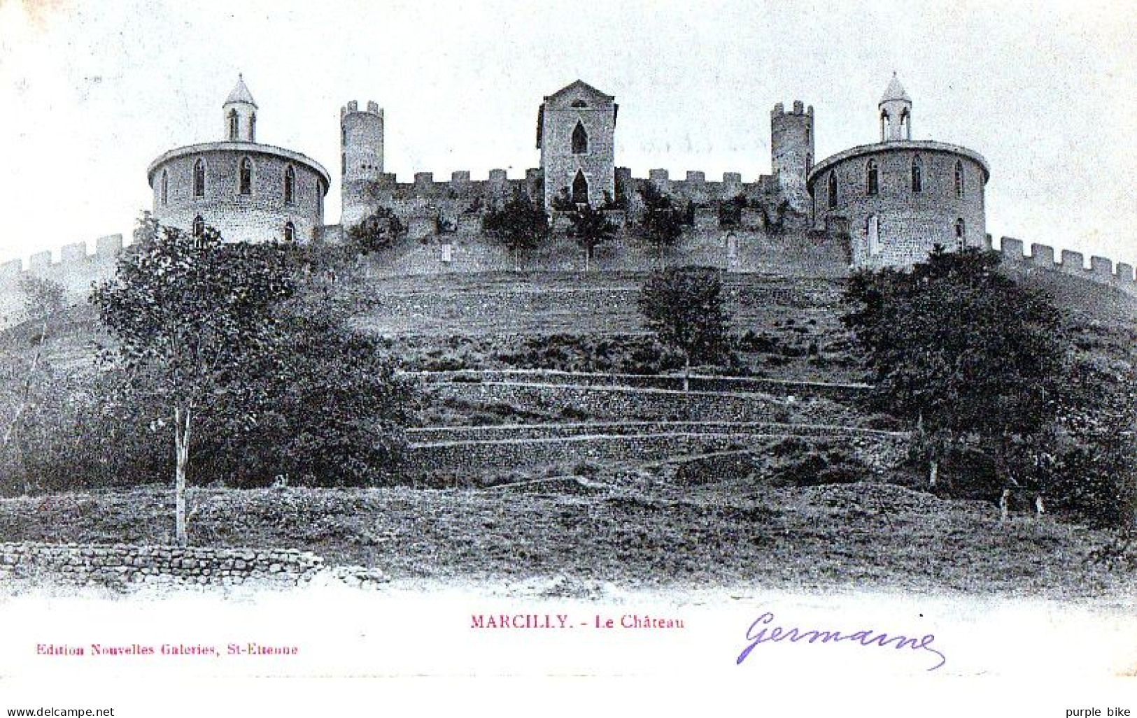 Châteaux de France LOT 100 CPA en TBE