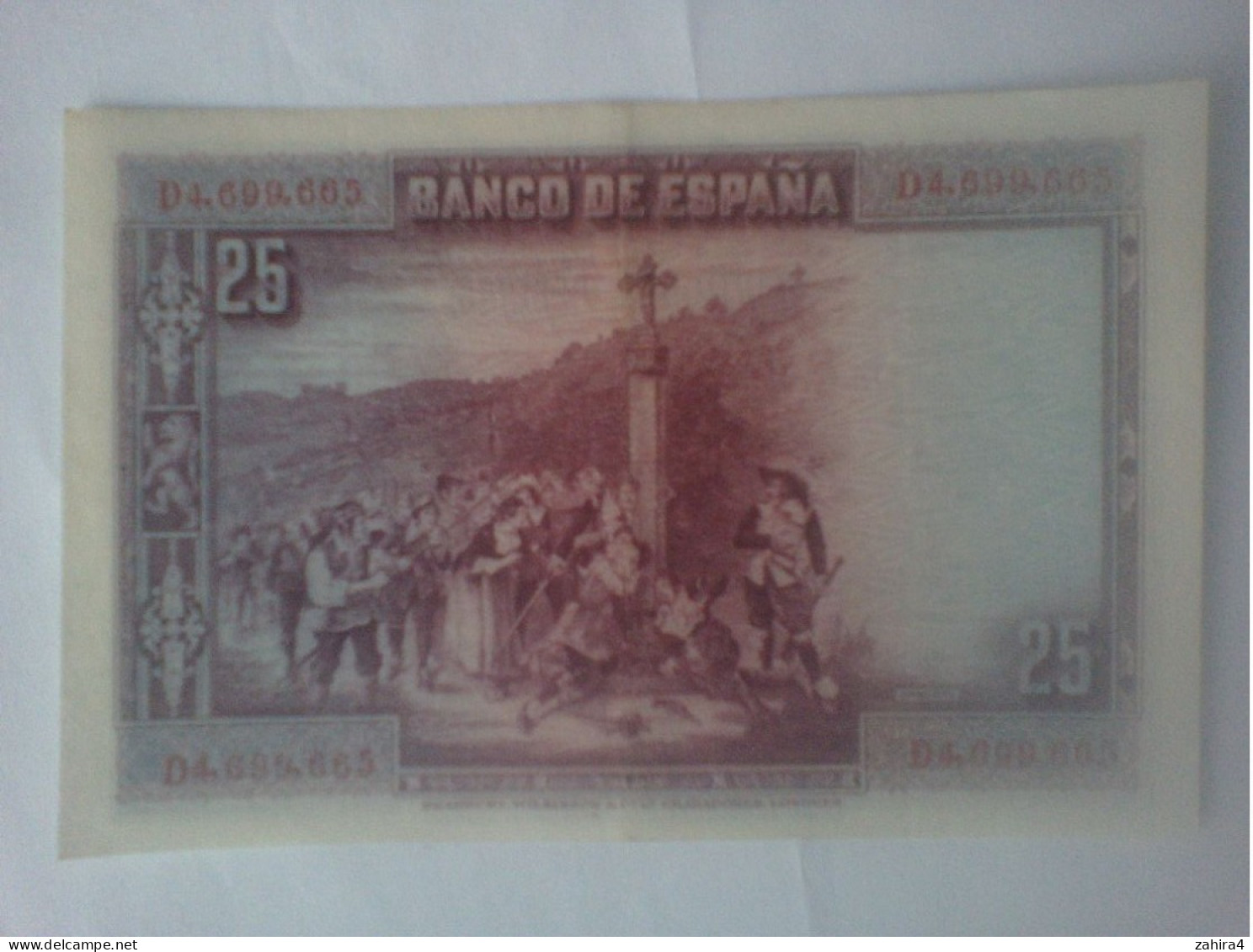 Calderon De La Barca - 25 Pesetas - Madrid 15 Agosto 1928 - D4.699.665 - 1-2-5-25 Pesetas