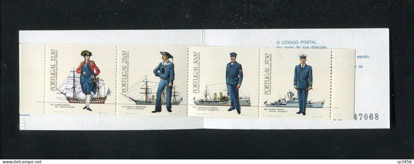 "PORTGAL" 1983, Markenheftchen Mi. 1 "Uniformen" ** (3979) - Postzegelboekjes