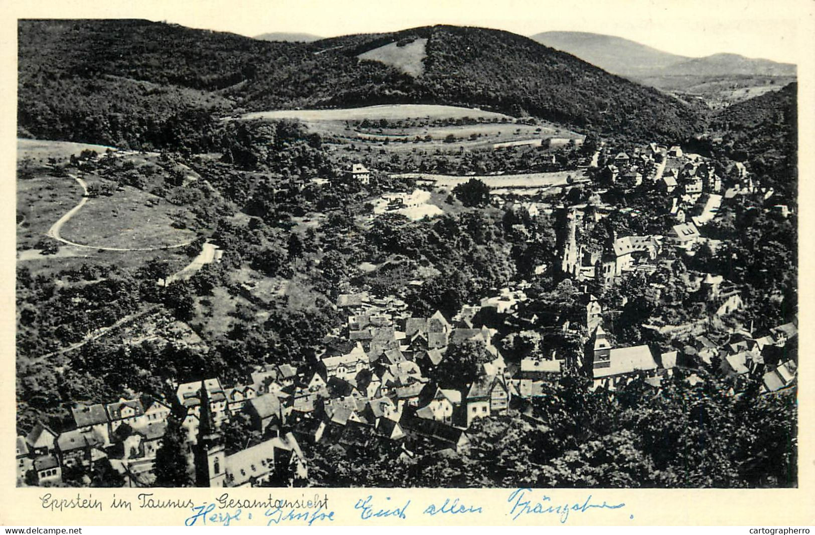 Germany Eppstein/Taunus Panoramic View - Taunus