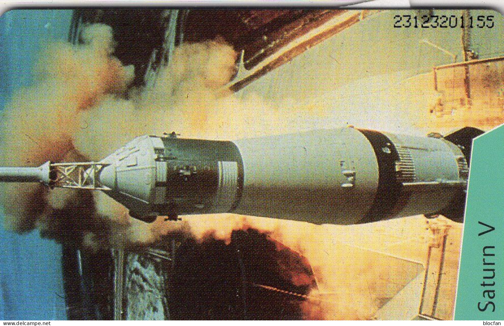 Mondlandung TK O 521/1993 ** 30€ 4.000 Exempl. USA Mondprogramm Raumflug Mit Saturn-Rakete TC NASA Phonecard Of Germany - Espace