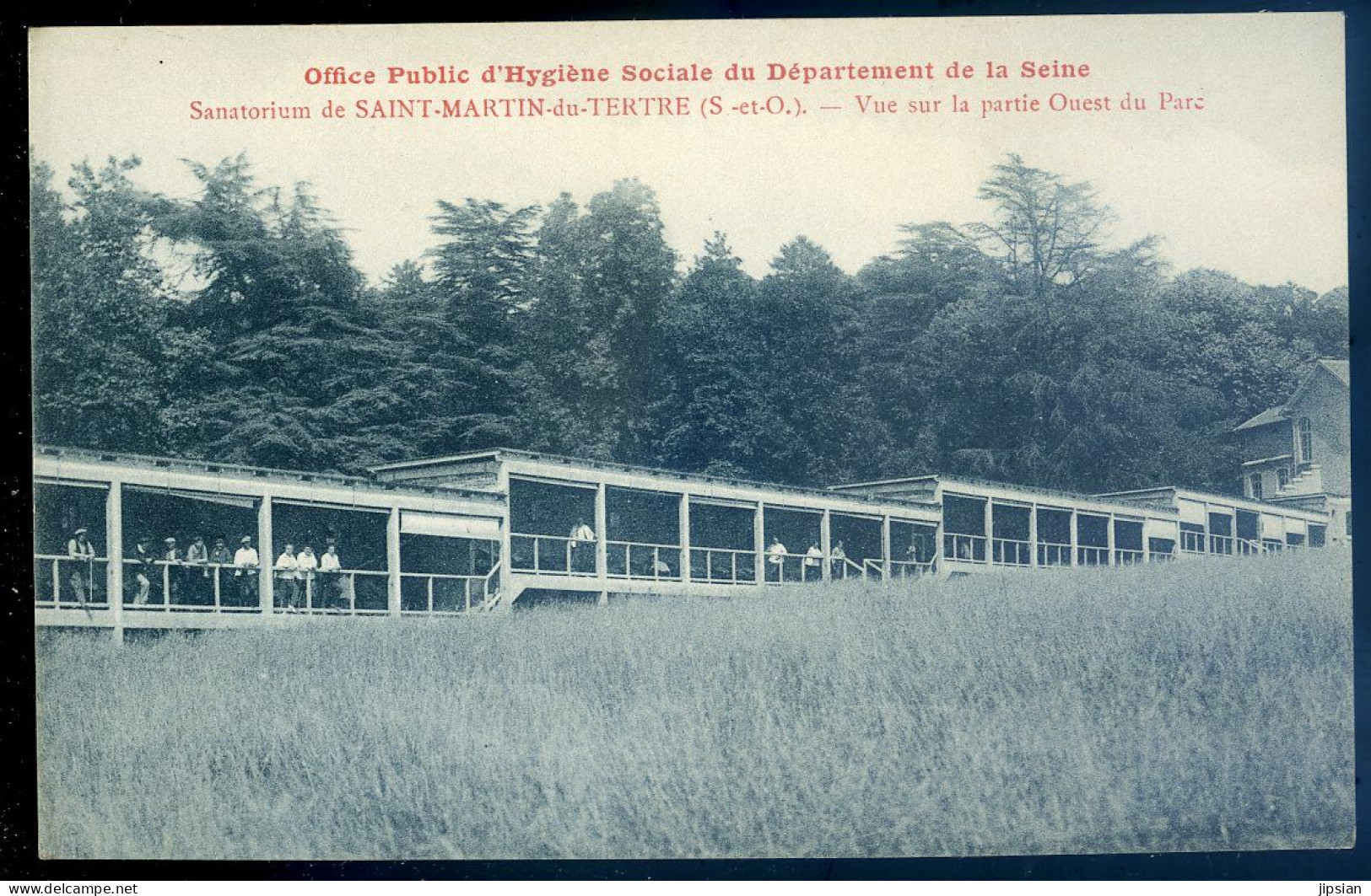 Cpa Du 95 Santorium De Saint Martin Du Tertre -- Vue Sur La Partie Ouest Du Parc  LION27 - Saint-Martin-du-Tertre