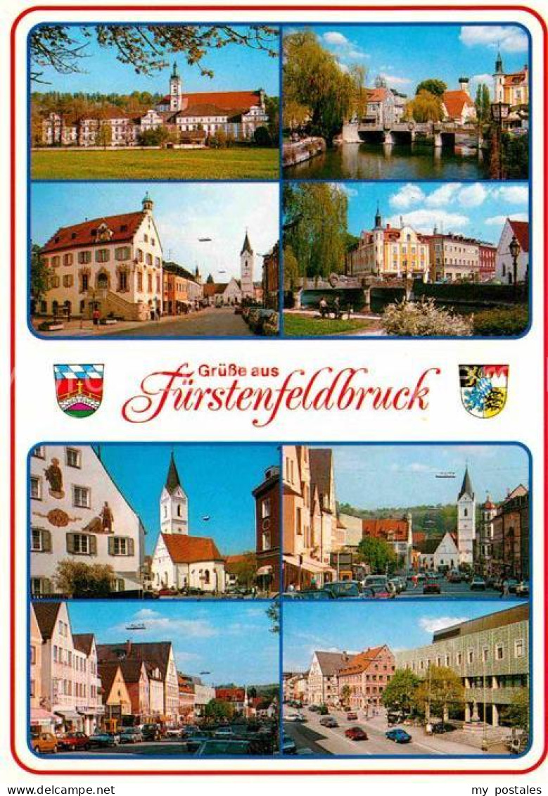 42796132 Fuerstenfeldbruck Schloss Kirchen Teilansichten  Fuerstenfeldbruck - Fuerstenfeldbruck