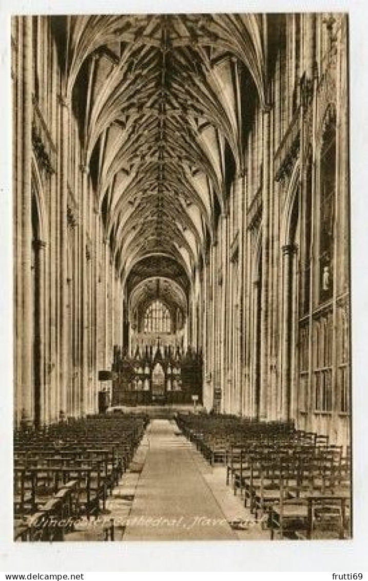 AK 187605 ENGLAND - Winchester Cathedral - Nave East - Winchester