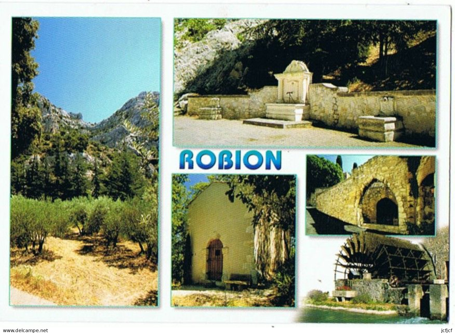 CPM..84..ROBION..VAUCLUSE..MULTIVUES - Robion