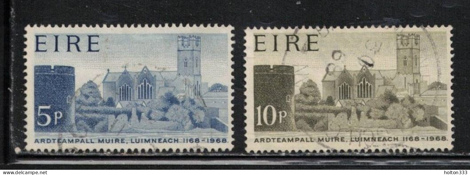 IRELAND Scott # 244-5 Used - St Mary's Cathedral, Limerick D - Used Stamps