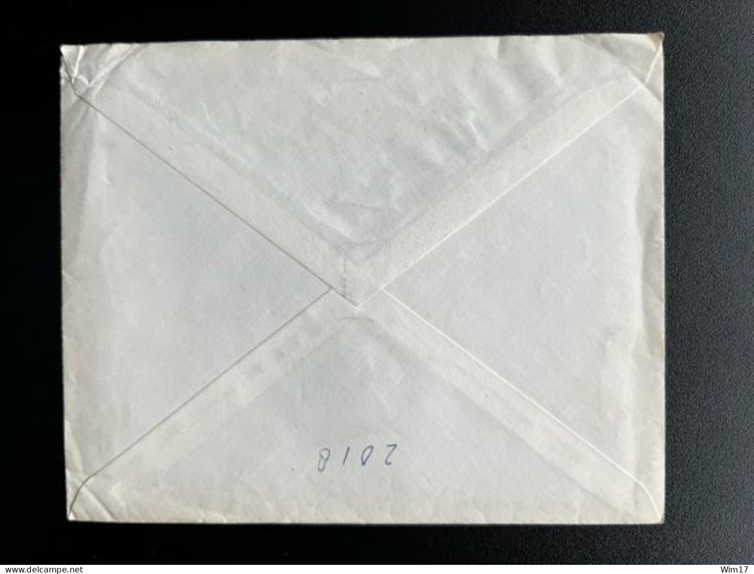 NETHERLANDS 1964 REGISTERED LETTER AMSTERDAM ZAANSTRAAT 03-06-1964 NEDERLAND AANGETEKEND - Briefe U. Dokumente