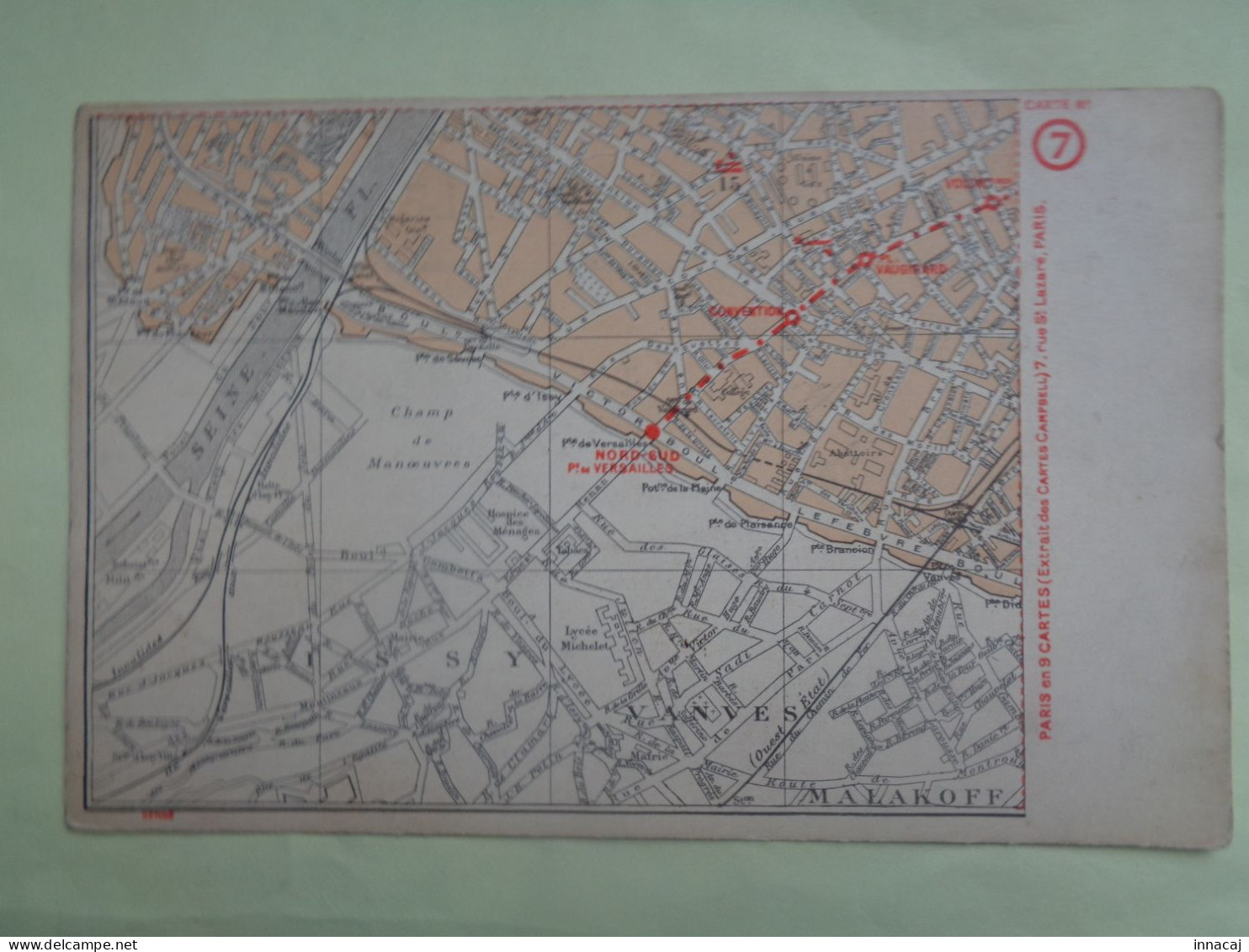 93-18-23               PARIS En Carte  N° 7 - Non Classificati