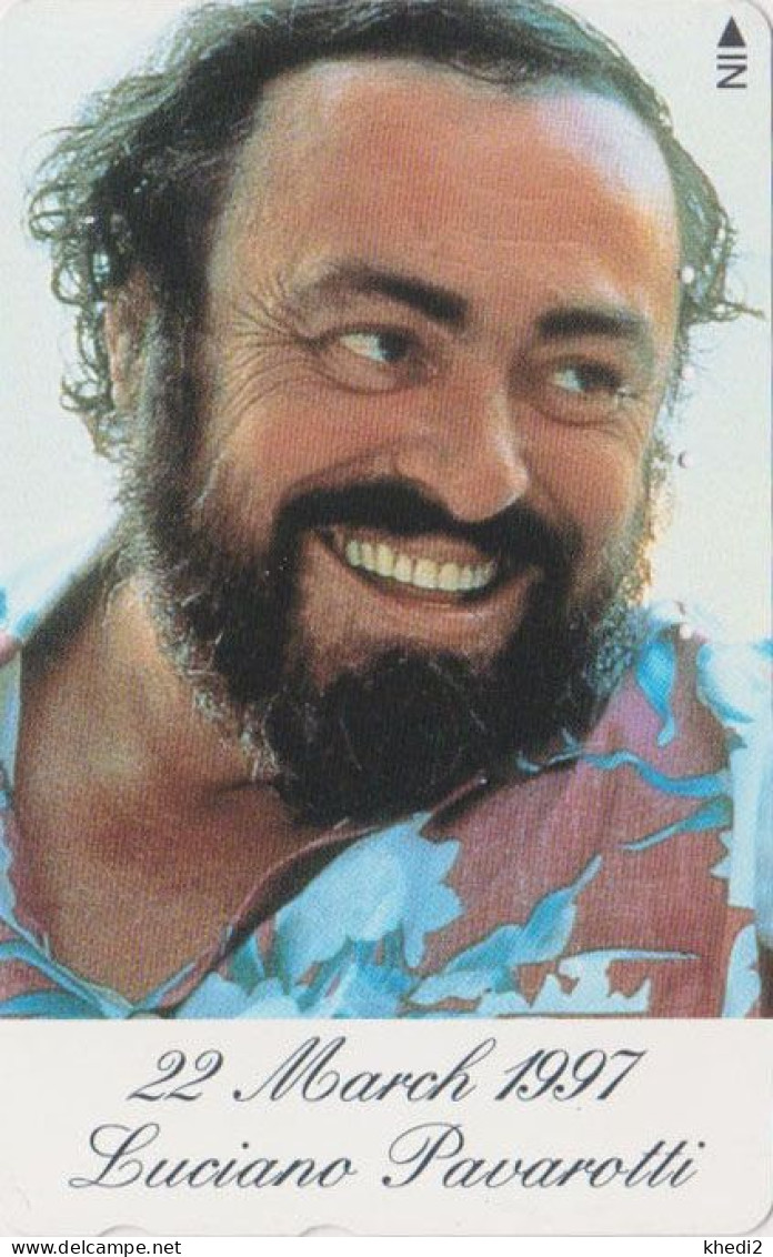 RARE TC JAPON / 290-50017 - MUSIQUE - LUCIANO PAVAROTTI / ITALY - MUSIC JAPAN Free Phonecard - MUSIK TK - Music