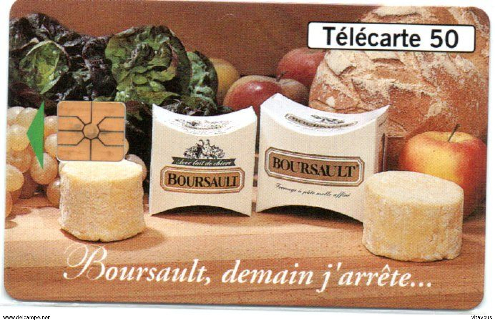 EN 1046 BOURSAULT  Fromage Télécarte FRANCE 50 Unités Phonecard  (F 450) - 50 Unidades