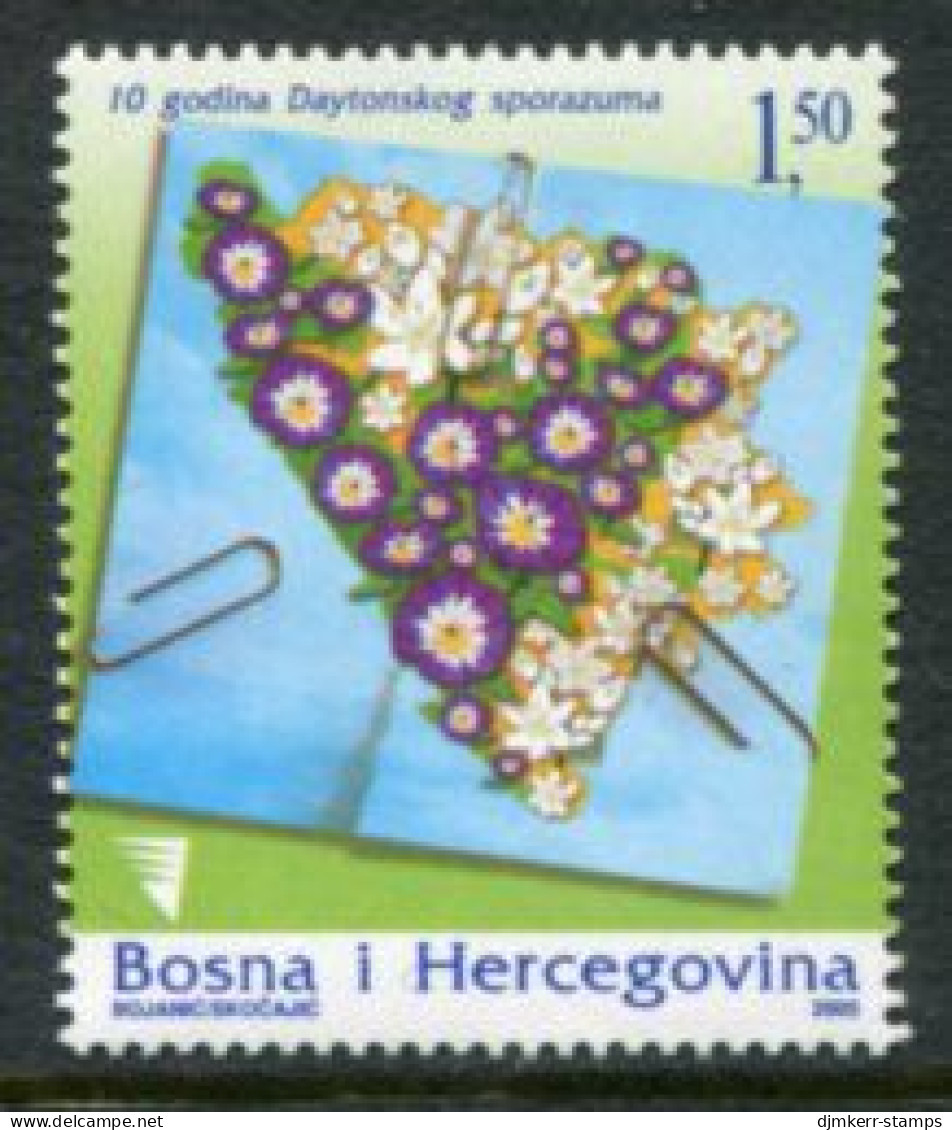 BOSNIA & HERCEGOVINA (Sarajevo) 2005 Anniversary Of Dayton Agreement MNH / **.  Michel 417 - Bosnia And Herzegovina
