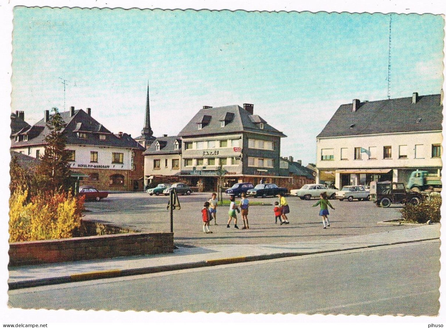 B-9682  SANKT VITH : With Jeep/Landrover And DAF-truck - Saint-Vith - Sankt Vith