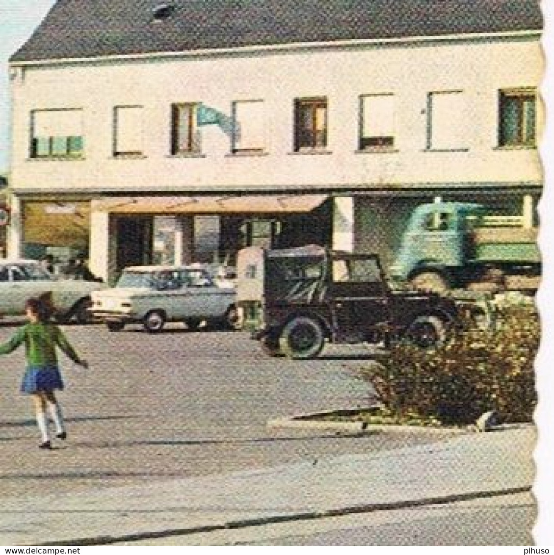 B-9682  SANKT VITH : With Jeep/Landrover And DAF-truck - Saint-Vith - Sankt Vith