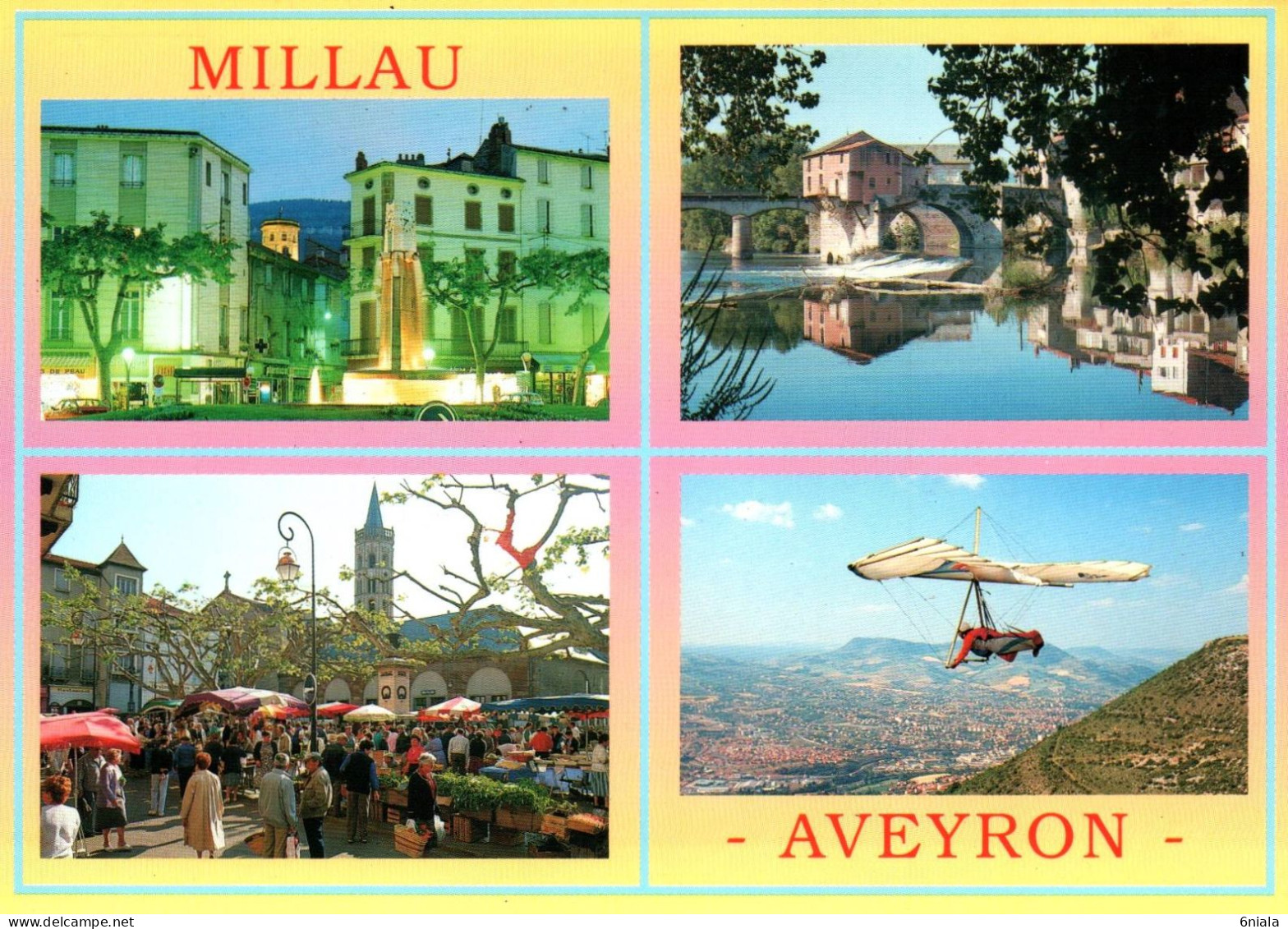 20920 MILLAU  Vues Multiples     12 ( 2 Scans) - Millau